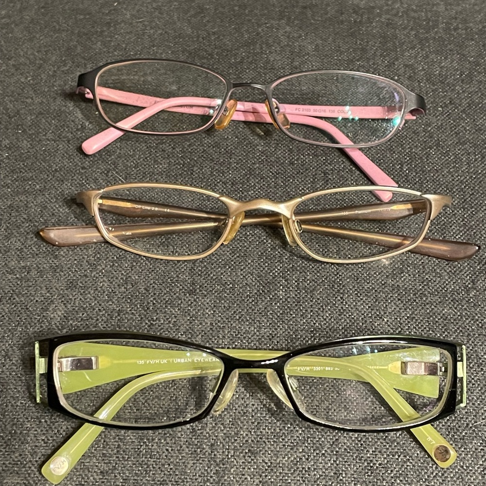 Designer eyeglass frames (3)